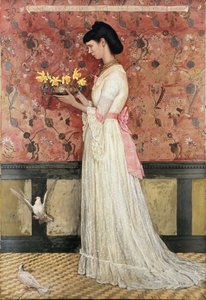 Mrs Ingram Bywater by Walter Crane
