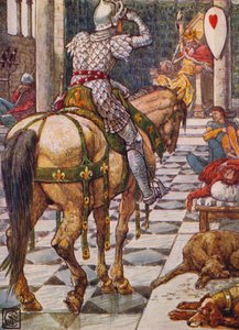 Percival Obtains the Shield of the Beating Heart, 1911