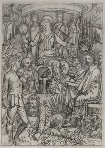 Sketch for Frontispiece Illustration for 