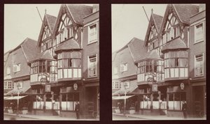 Old George Inn, 17 High Street, Salisbury, Wiltshire, 1913 by Walter Edward Zehetmayr