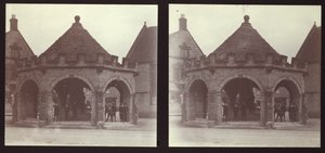 Somerton Market Cross, Market Place, Somerton, South Somerset, Somerset, 1913 by Walter Edward Zehetmayr