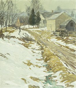 Frosty Morning by Walter Elmer Schofield