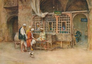 A Cairene Café, c1905, 1912 by Walter Frederick Roofe Tyndale