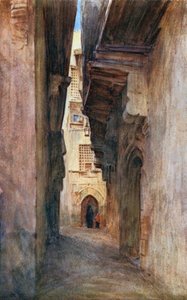 A Lane near the Gate of Zuweyla by Walter Frederick Roofe Tyndale