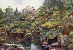 A Rock and Water Garden, Hakone by Walter Frederick Roofe Tyndale