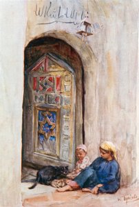 An Arab Doorway by Walter Frederick Roofe Tyndale