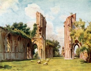 Glastonbury Abbey by Walter Frederick Roofe Tyndale