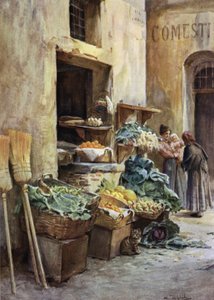 Greengrocer shop, Italian Riviera