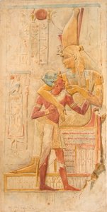 Isis Suckling Seti I, Abydos