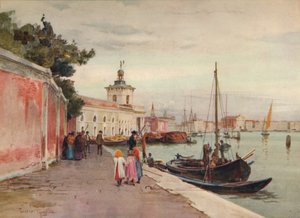 La Dogana, Venice by Walter Frederick Roofe Tyndale