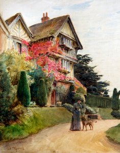 Littlecroft, Emery Down, Home of Morton Kelsall Peto by Walter Frederick Roofe Tyndale