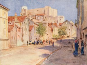 The High Street, Sebenico by Walter Frederick Roofe Tyndale