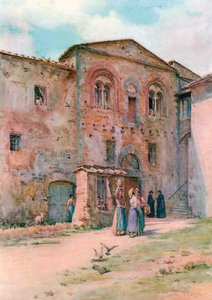 The House of the Provost, San Gimignano by Walter Frederick Roofe Tyndale