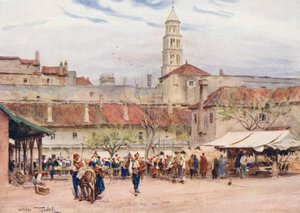 The Market of Spalato