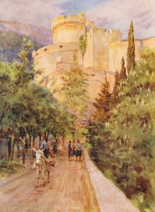 The Minceta Tower, Ragusa by Walter Frederick Roofe Tyndale