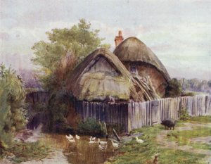 The New Forest: A Cottage at Bartley by Walter Frederick Roofe Tyndale