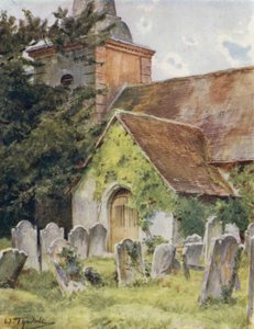 The New Forest: Brokenhurst Church by Walter Frederick Roofe Tyndale