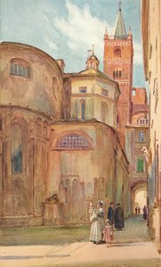 The Romanesque Church at Albenga, c1910, 1912