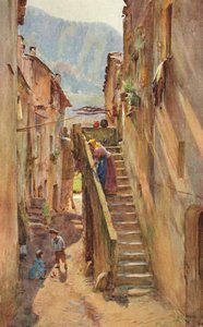 Vicolo del Ponte, Villa Nuova di Albenga, c1910, 1912