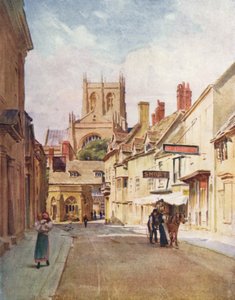 Wessex: Long Street, Sherborne by Walter Frederick Roofe Tyndale