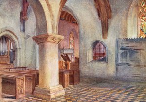 Wessex: The church at Bere Regis by Walter Frederick Roofe Tyndale