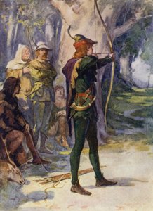 Illustration for Ivanhoe by Sir Walter Scott by Walter Grieve