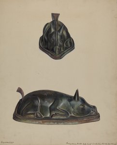 Pa. German Cake Mold by Walter Hochstrasser