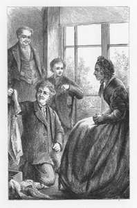 Scene from The Mill on the Floss by George Eliot, c. 1880