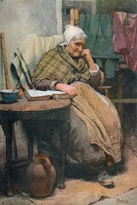 An Old Cornish Woman, c1880, 1906