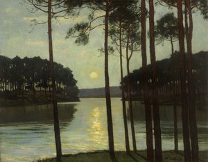 Evening Mood at Schlachtensee by Walter Leistikow