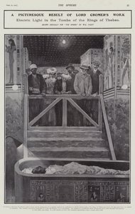 Electric Light in the Tombs of the Kings of Thebes