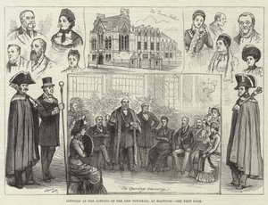Jottings at the Opening of the New Townhall at Hastings by Walter Paget