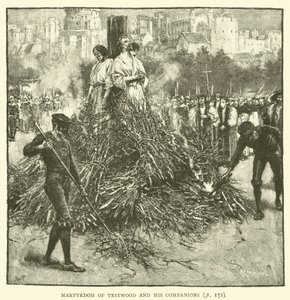 Martyrdom of Testwood and His Companions by Walter Paget