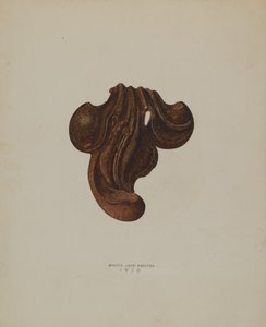 Ornamental Iron Leaf by Walter Praefke