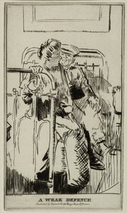 A Weak Defence by Walter Richard Sickert