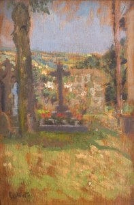 Chagford Churchyard by Walter Richard Sickert
