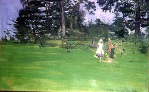 Figures on a Lawn by Walter Richard Sickert