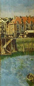 La Darse (The Inner Harbour) Dieppe by Walter Richard Sickert