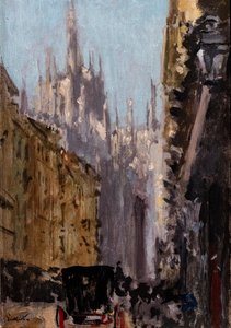 Milan Cathedral, ca. 1895 by Walter Richard Sickert