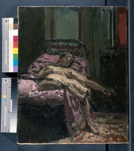 Nude on a Bed by Walter Richard Sickert