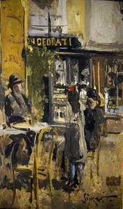 The Little Tea Shop, Dieppe by Walter Richard Sickert