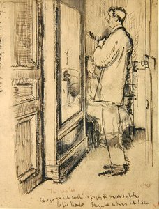 The New Tie, c.1922 by Walter Richard Sickert