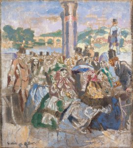 The River [After John Gilbert], c. 1930-31 by Walter Richard Sickert