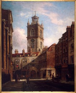 Fore Street and St Giles without Cripplegate by Walter Riddle