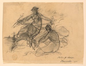 Commerce and Another Allegorical Figure