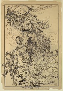 In the Mountains (Decorative Design)