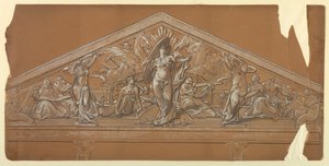 Industry and Commerce (Design for Pediment) by Walter Shirlaw