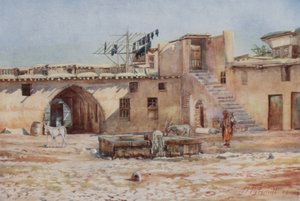 A Khan in Damascus by Walter Spencer Stanhope Tyrwhitt