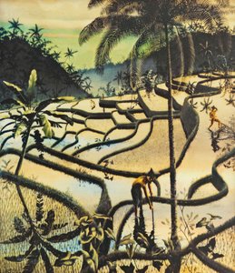 Preanger Landscape by Walter Spies