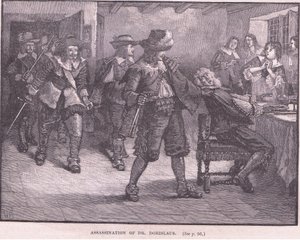 Assassination of Dr. Dorislaus by Walter Stanley Paget